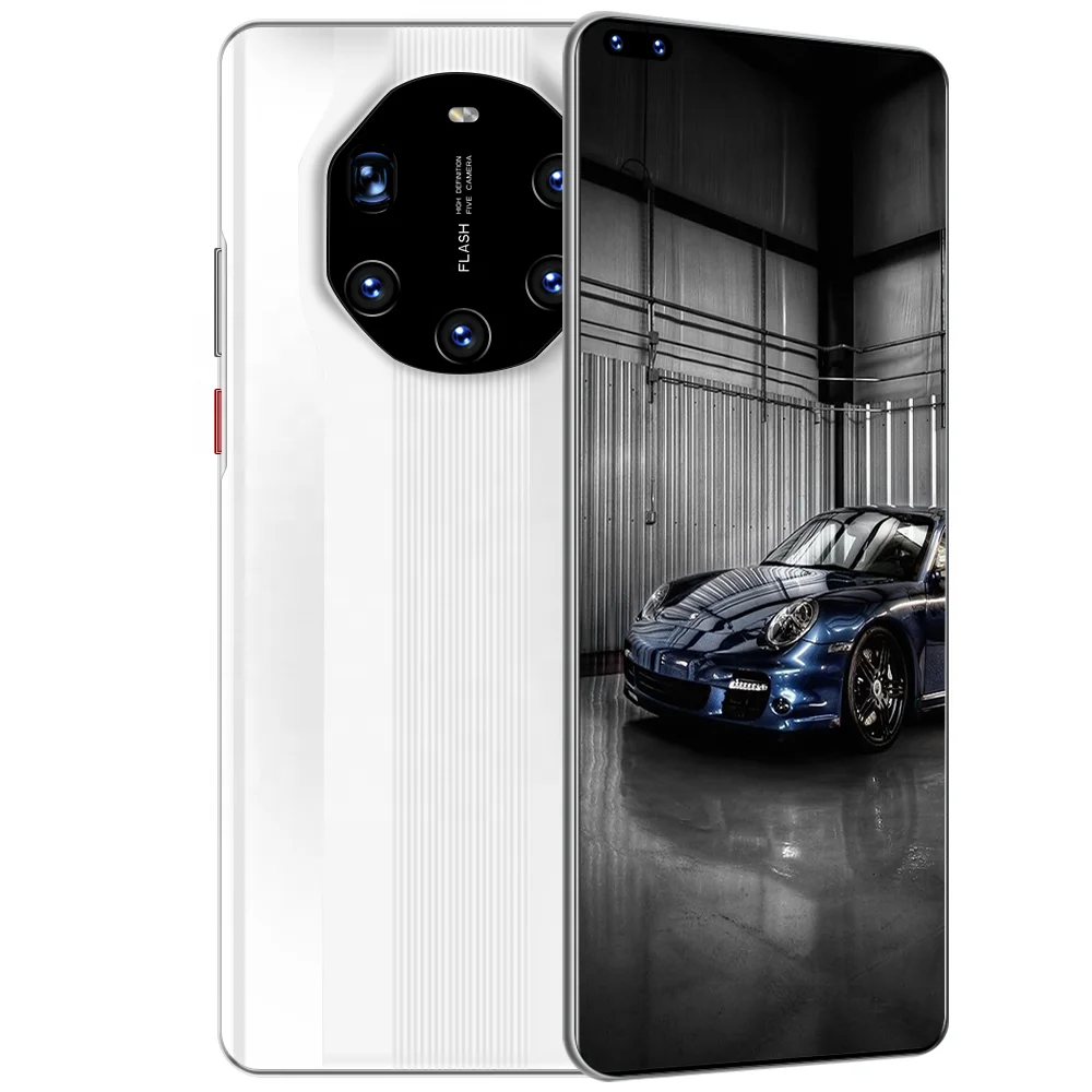 Модный мобильный телефон Amazon 4G Mate40RS 7 2 дюйма Android MTK6889 6 ГБ ОЗУ + 128 Гб ПЗУ две SIM-карты LTE 5800 мач