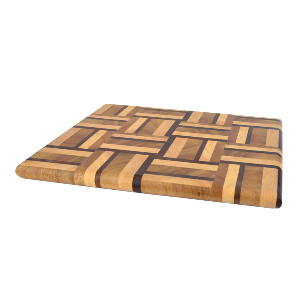 Acacia Wood&Rubberwood&Carbonizd Acacia Wooden Cutting Board Kitchen Large End Grain Chopping Block