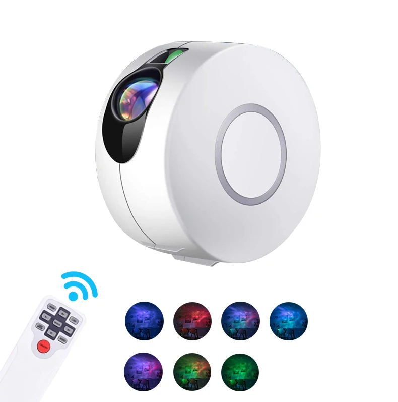Galaxy Led Projector Night Light Projection Lamp 6 Colors Star Sky Rotation The Ceiling Lamp for Bedroom Gift Starry Lights PVC