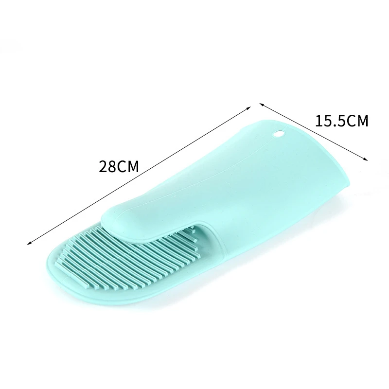 Nordic Style Thickened Silicone Glove Oven Non-slip Heat Insulation Glove Household Baking Silicone Glove