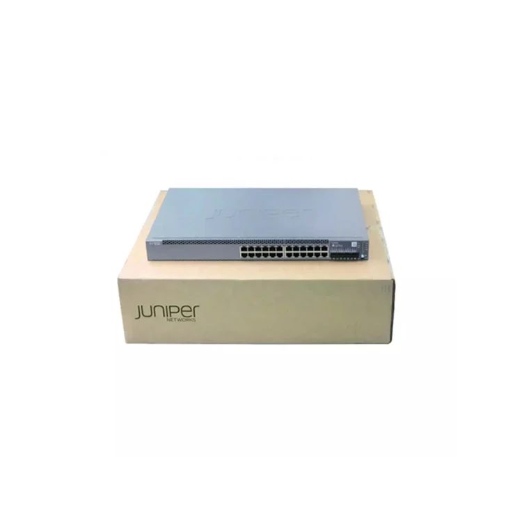 Переключатель EX3400-24P можжевельника EX3400 серии 24 портами PoE + Gigabit Ethernet сетевые коммутаторы Оригинальный