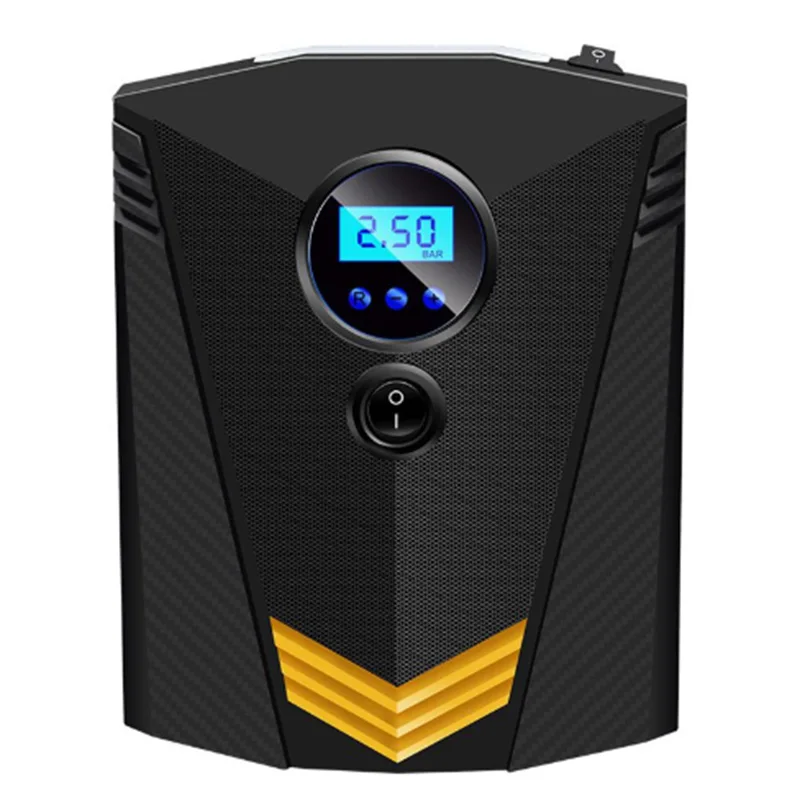 High Quality Car Emergency Air Pump 12 Volts Digital Lighting Tire Inflator Air Compressor for Car