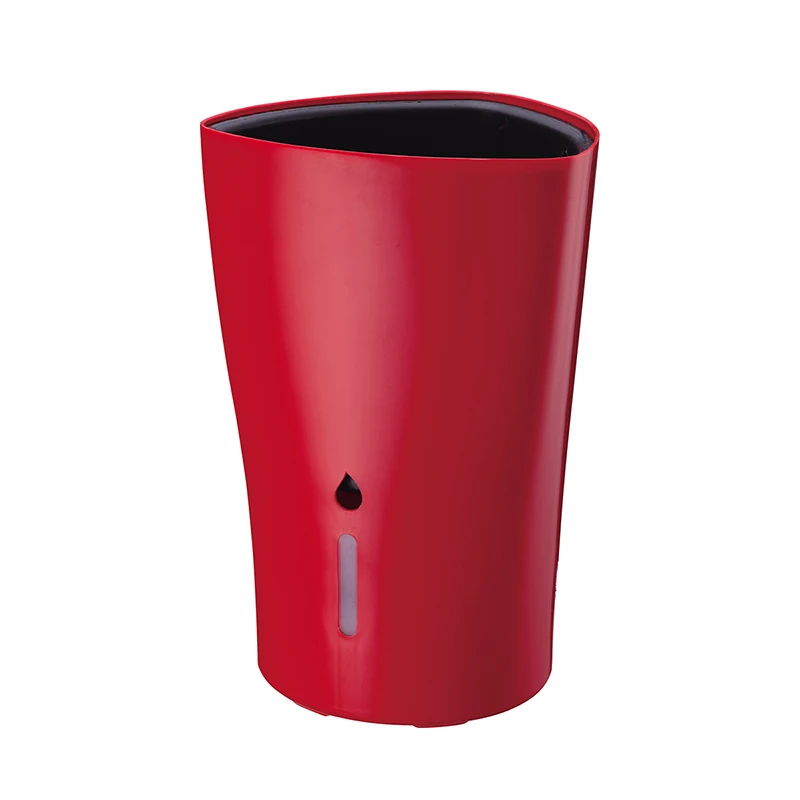 Wholesale Modern Garden Decorative Round Pots Recycled Plastic  Plant Flower Pot