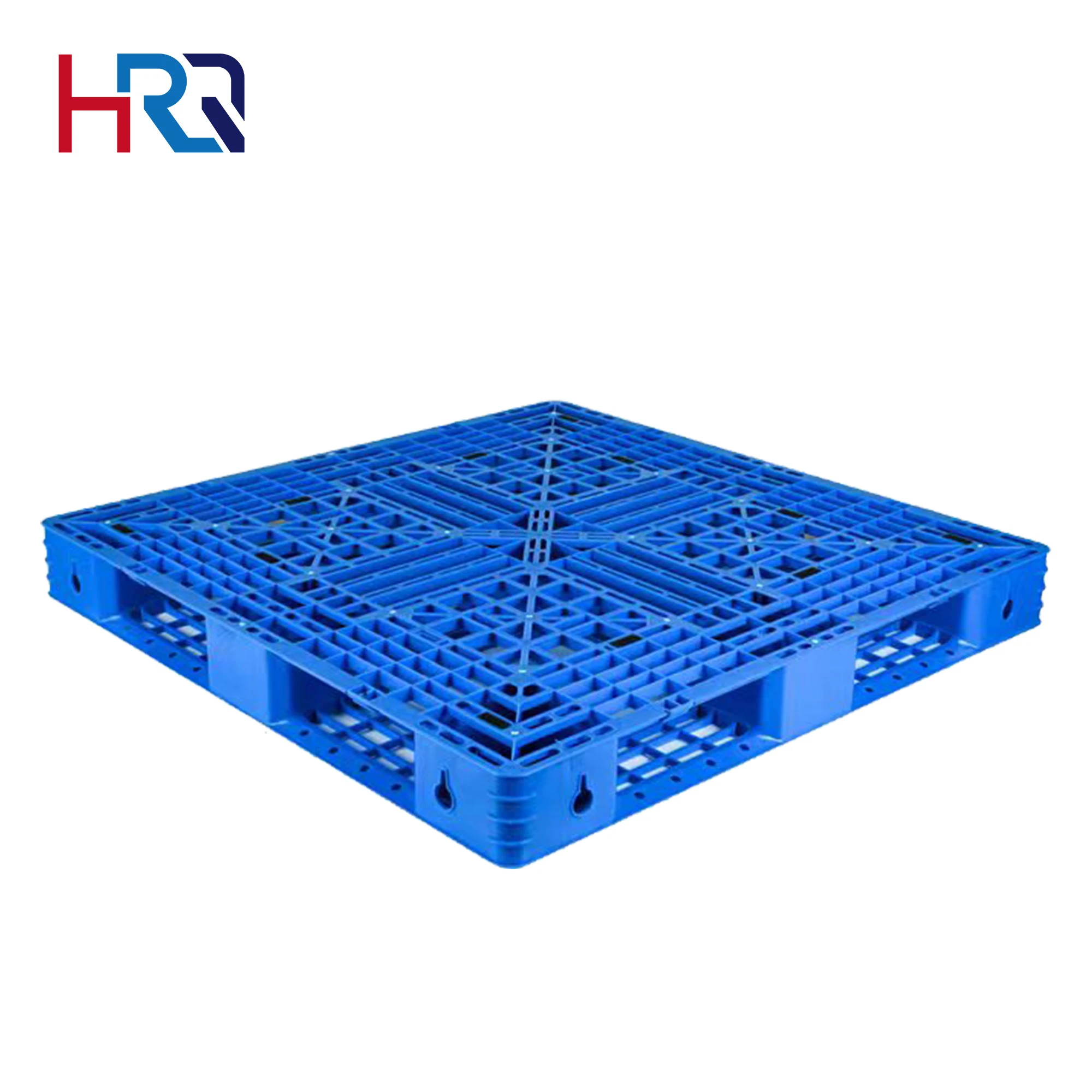 Export to Europe High Quality Heavy Storage Stackable Plastic Industry Sales of Double Sided Plastic Pallets