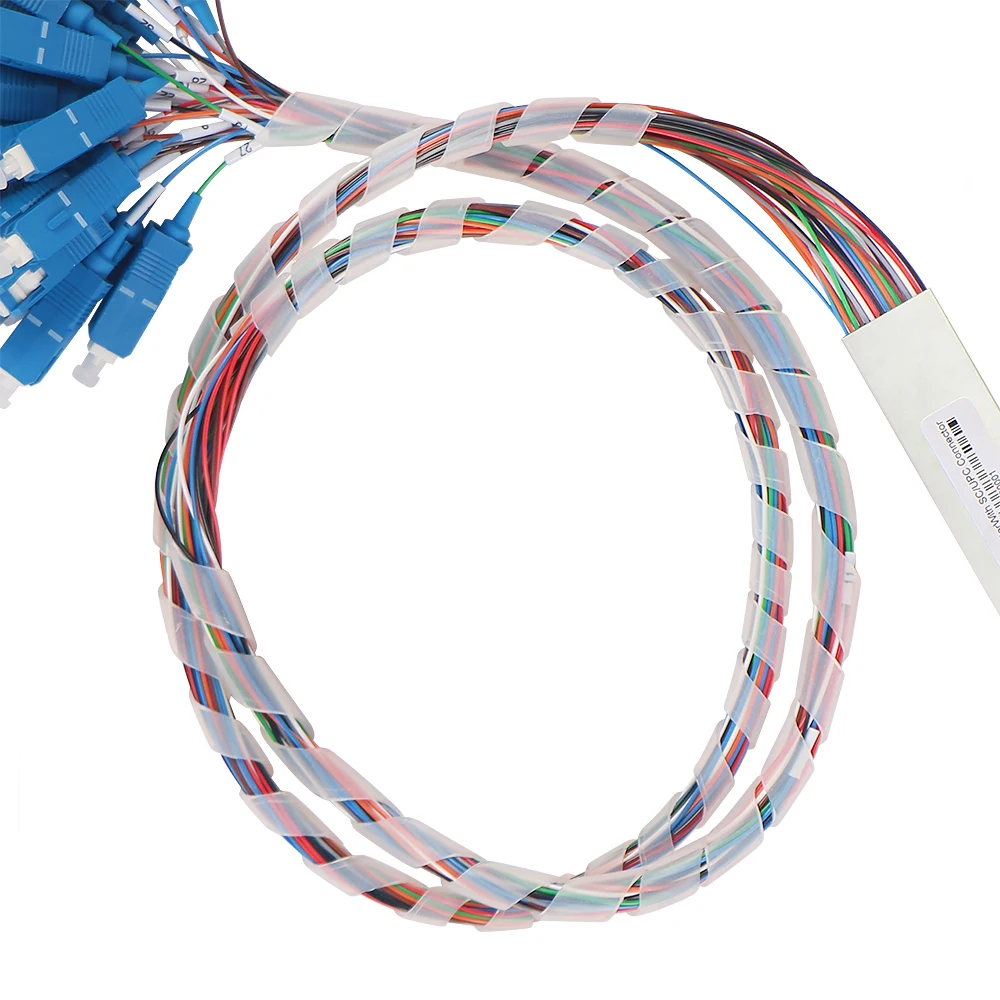 1*32 Steel Mini Tube Type PLC Splitter For CATV Network & FTTxSystem & Passive Optical Networks