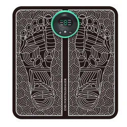 EMS Foot Massager Foldable Pulse Electric Vibration Portable Foot Massage Pad