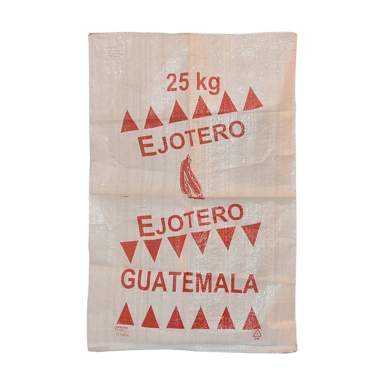 High Quality 25kg Polypropylene Woven Flour Rice Sack Raffia PP Woven Bag 50kg