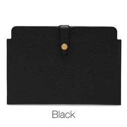 11 дюймовый тонкий кожаный чехол для ноутбука sафьяно под заказ, женская сумка на молнии для планшета