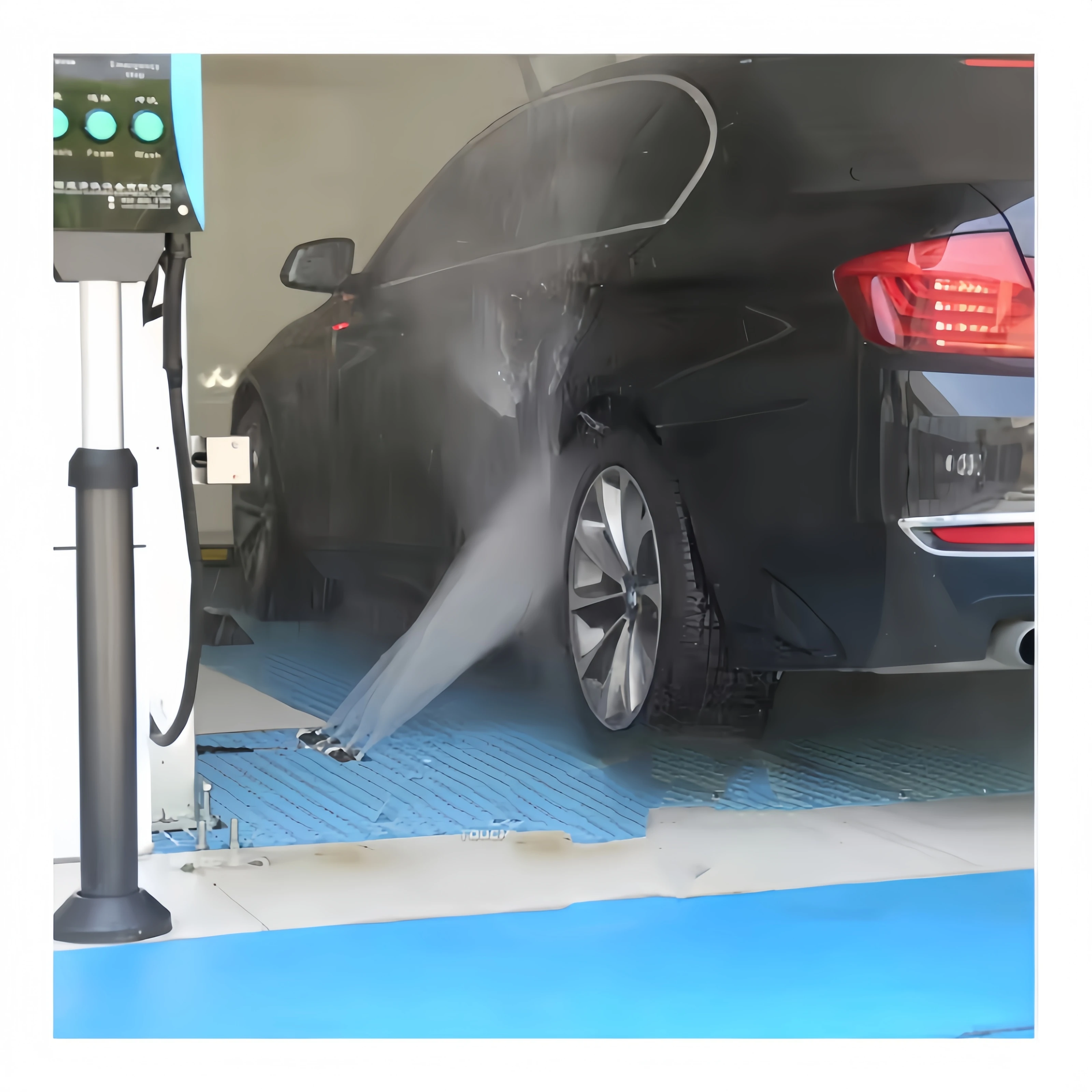 Factory wholesale price Stainless steel automatic high pressure touchless Car wash machine for Gas station