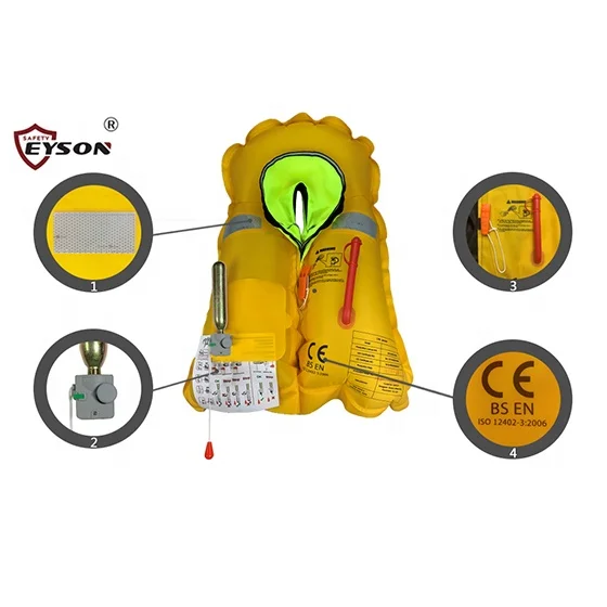 Eyson Inflatable Personal Flotation Device Life Jacket for Fishing