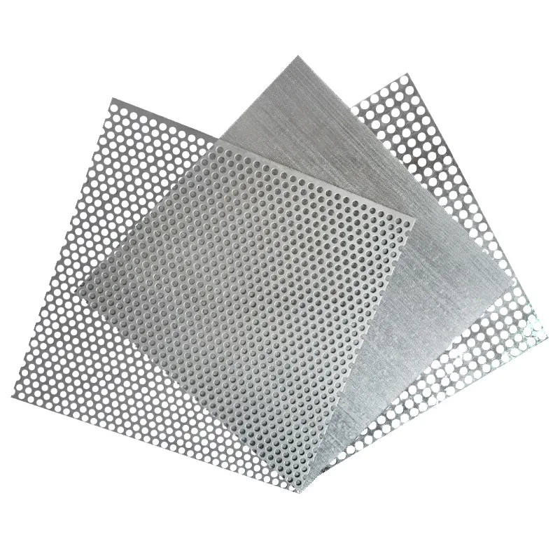 sheet metal mesh - perforated metal 3mm thickness metal pleated aluminum perforated mesh tube for filter craft gutter guard