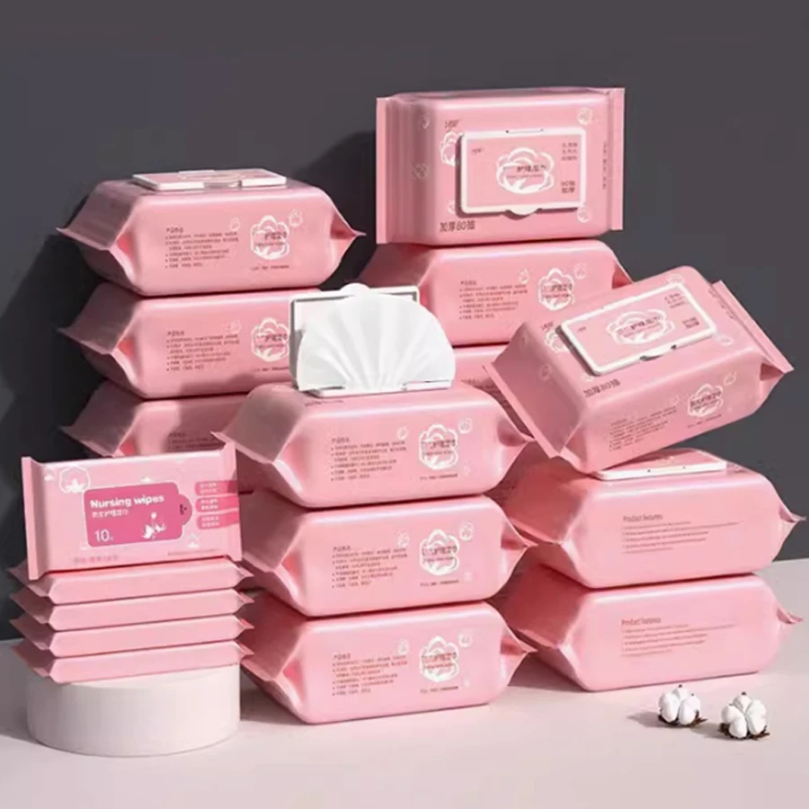 FREE SAMPLE Wholesale OEM Custom 80pcs Cleaning pampering disposable Unscented baby wet wipes