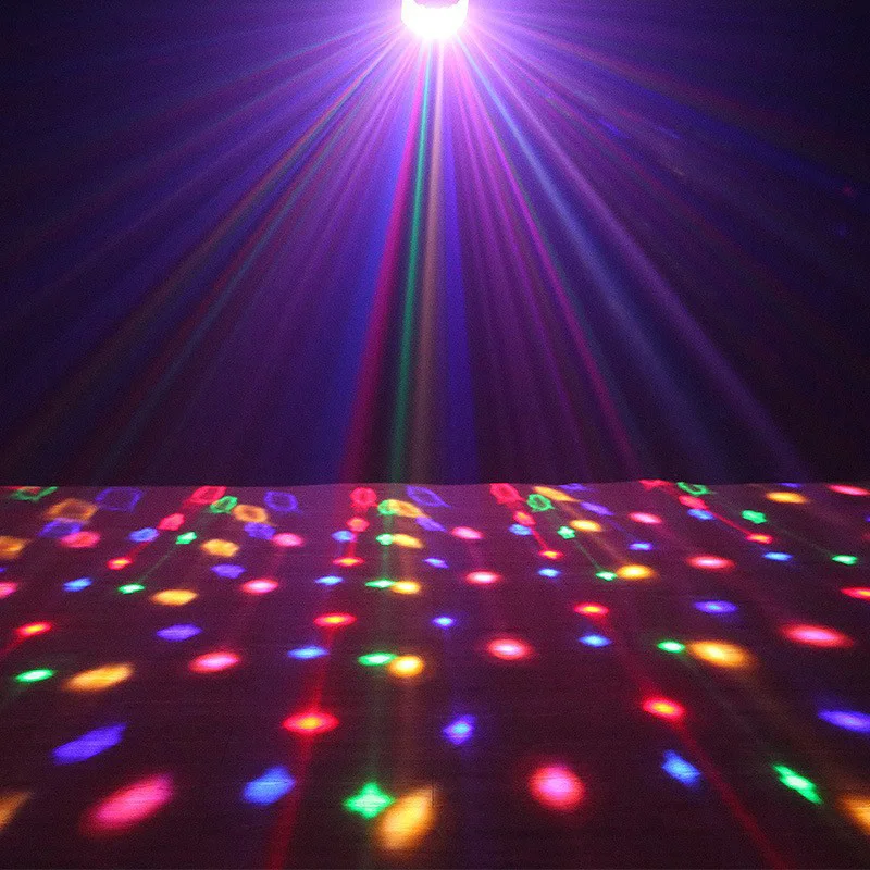 Hot Sale 9 Colors Rotating Stage Disco Professional Lighting Laser Beam 9W Entertainment Scene Light
