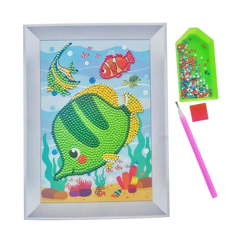 Factory Selling Children Diamonds Stickers Crafts Diamond Painting DIY Stickers For Kids