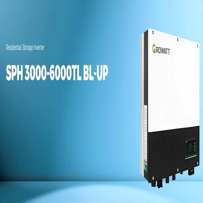 2024 Factory Wholesale Growatt Inverter SPH6000 6.0kw Growatt Hybrid Solar Inverter