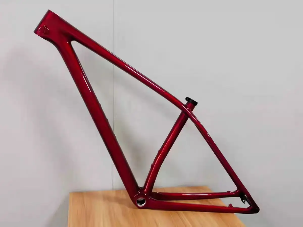 Carbon Fiber Mountain Bike Frame 29ER 15/17/19Inch Thru Axle 148*12MM Cross Country Hardtail Mountain Bike Frame