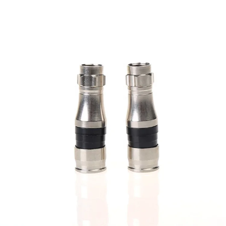  Conector Coaxial F comprimido de niquel rg58 / rg59 RG6 rg11 Sell it on