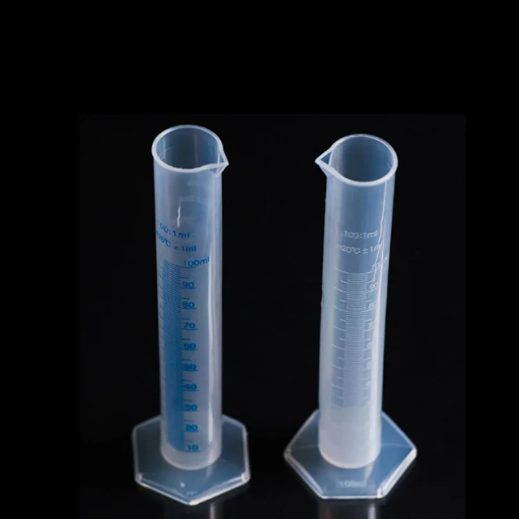 WEIAI 150ml 250ml Plastic Measuring Graduated Cylinder 1000ml For Lab
