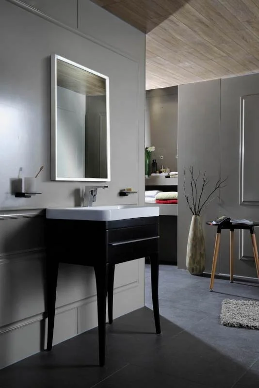 CE IP 44 Smart and Bright Wall Hung Speaker LED Light Backlit Mirror