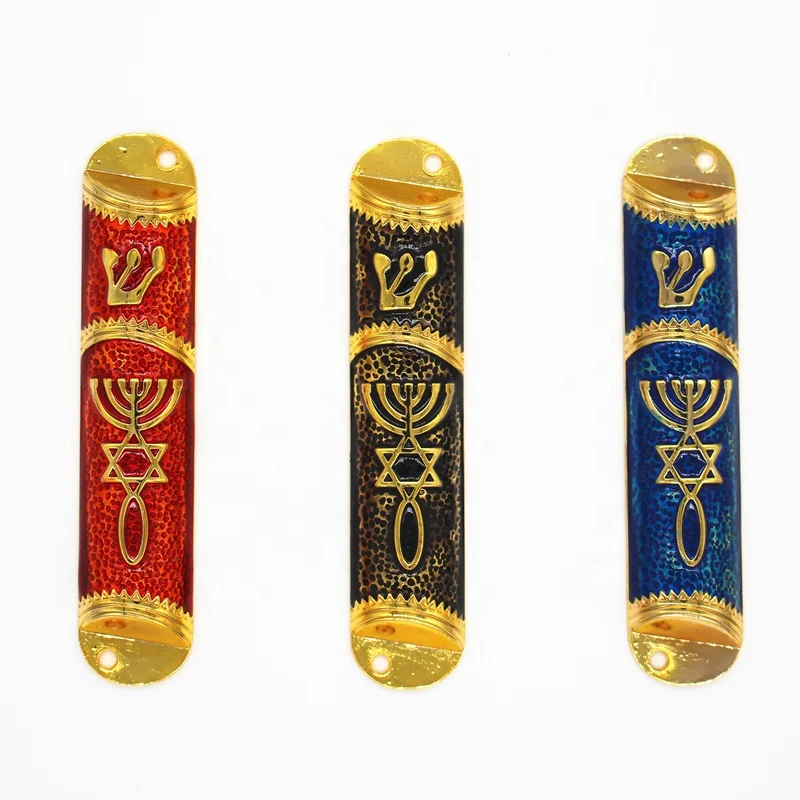 Mezuzah Home decoration Jewish Case Hebrew Israel Mezuza Decor Judaica Mezzuzah Scroll Door Decorative