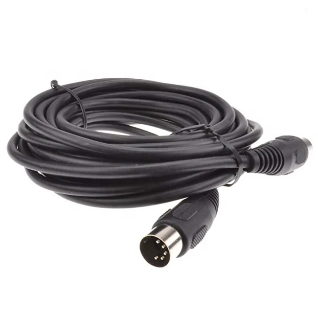 Custom 1FT/2FT/3FT MIDI 5PIN male to male din extension cable