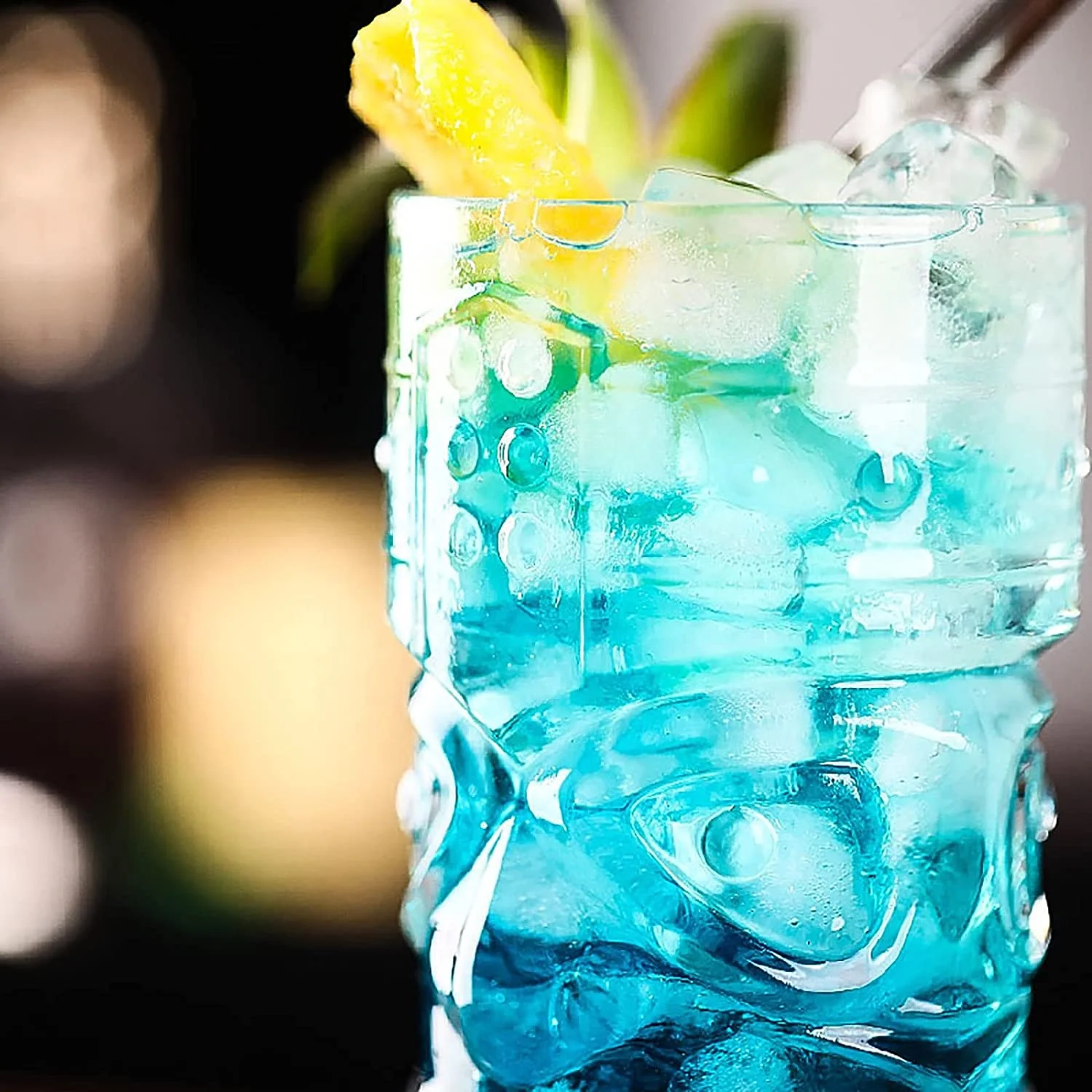 Unique Drinkware Hawaiian Party Barware Tropical Island Drinks Tiki Glasses Cup Mug Stylish Tiki Cocktail Glasses