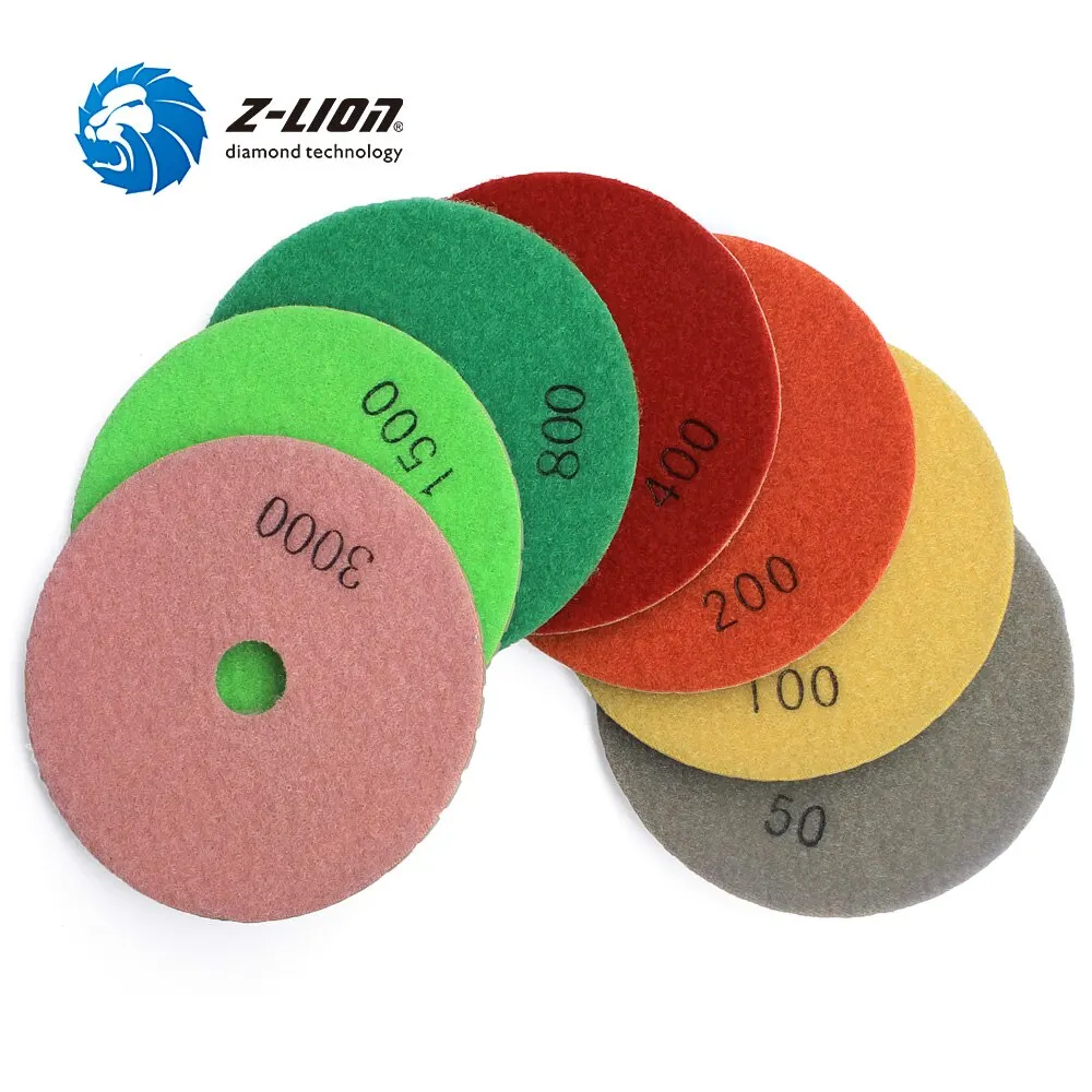 Resin Bond Wet Polishing Pad Flexible Polishing Pad for Granite Marble Concrete Floors
