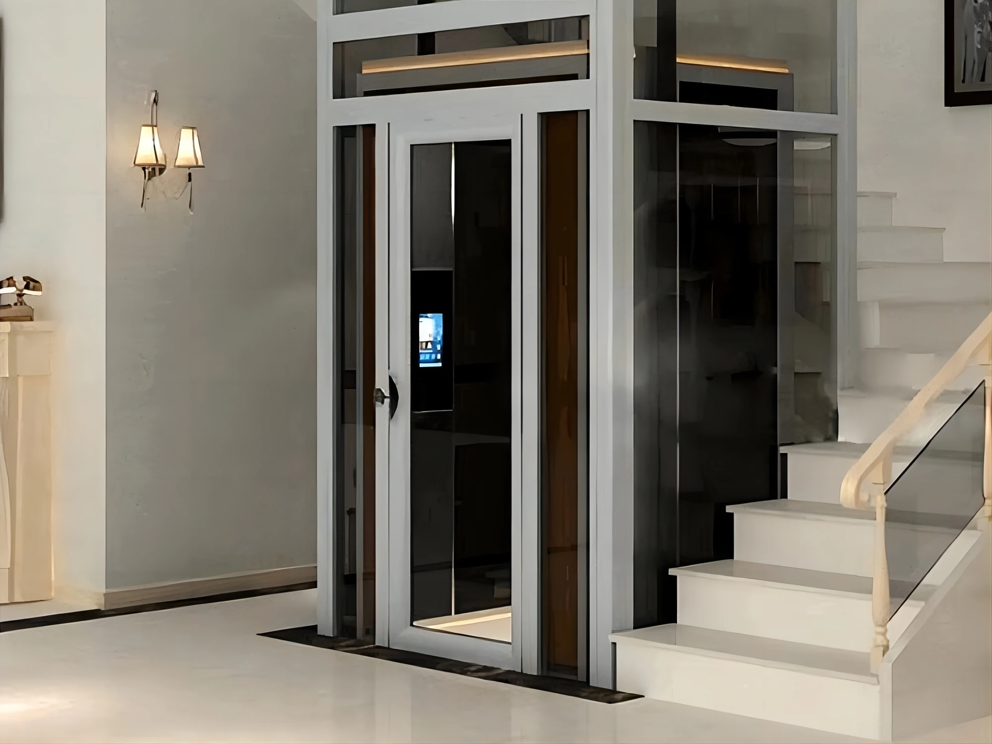 CE Approved 4 Floors 5 Floors Home Elevator Hydraulic Residential Villa Lift for Homes