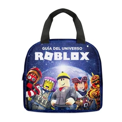 Low MOQ Animation Cartoon Print Cute Insulated Kids Lunch Box Container Bag Reusable Cooler Lunch Tote Bag for School