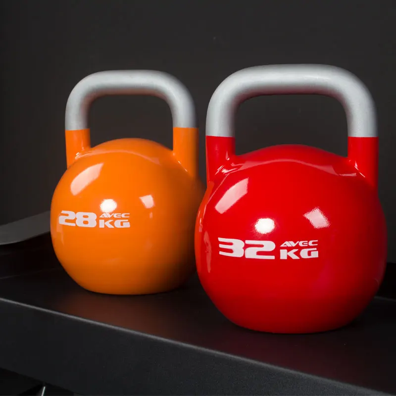 Color Coated Kettlebell Competition Kettlebell Set Handgrip Dumbbell Kettle Bells Set Kettlebell Weights