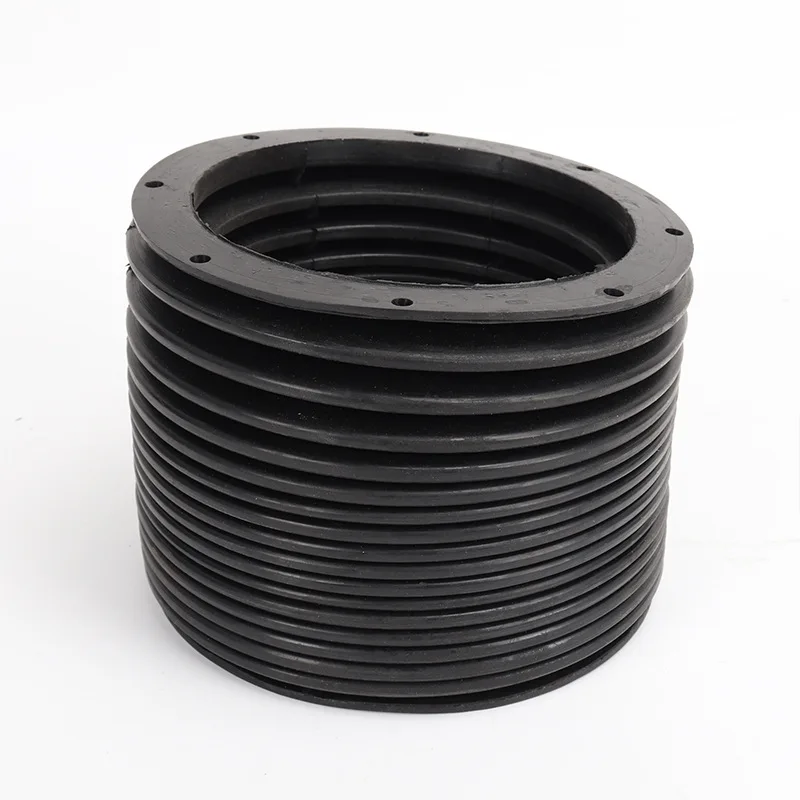 Rubber Flexible Fkm Nbr Epdm Custom Rubber Parts Rubber Bellows