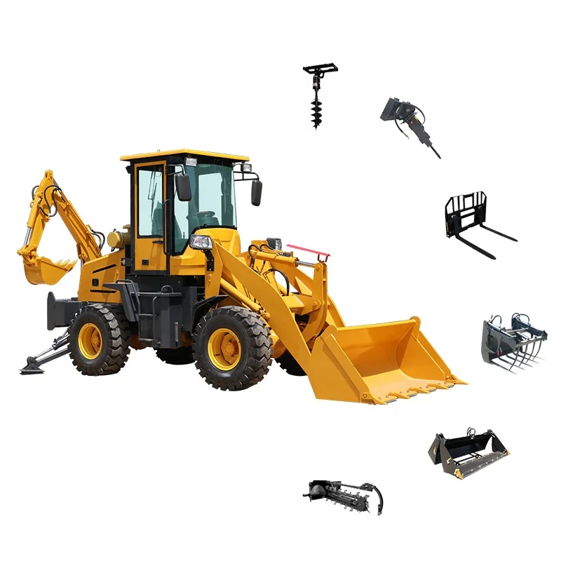TOSH WZ15 26 Articulated Hydraulic Steering WZ 10-20 15-26  Backhoe Loader with EPA Engine