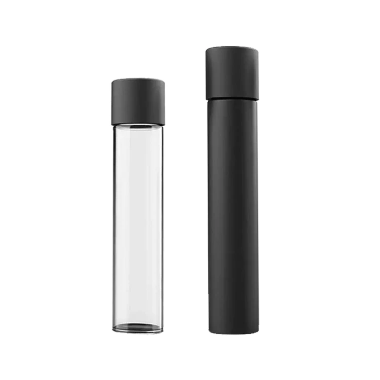 customized borosilicate glass quartz tube cylinder capillary glass tube with plastic cap