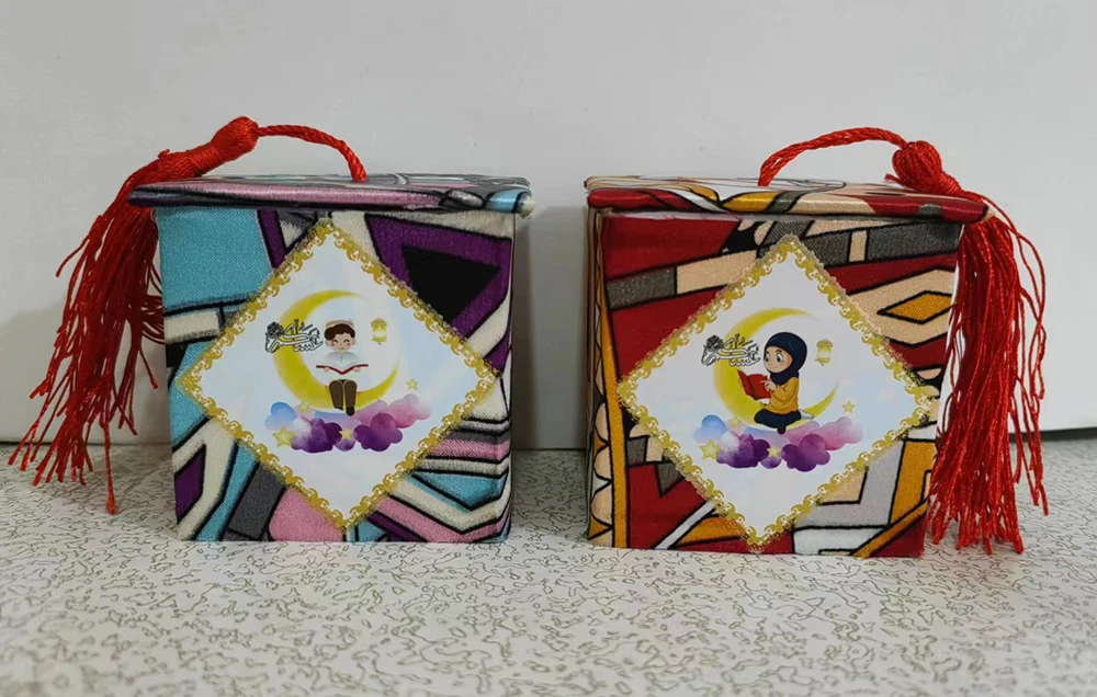 Wedding Gift Jewelry Organizer Case Plastic Candy Box Snack Serving Tray Eid Ramadan Style Storage Organizer Container