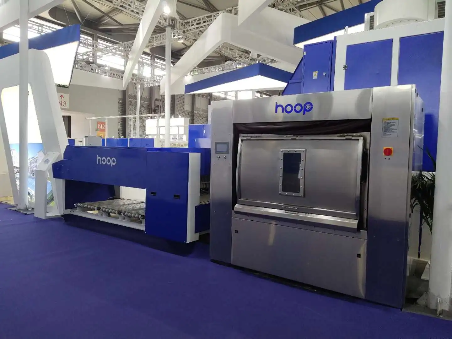 Hospital laundry 50-150KG barrier washing machine and dryer washing machine industrial washing hospital patients clothes