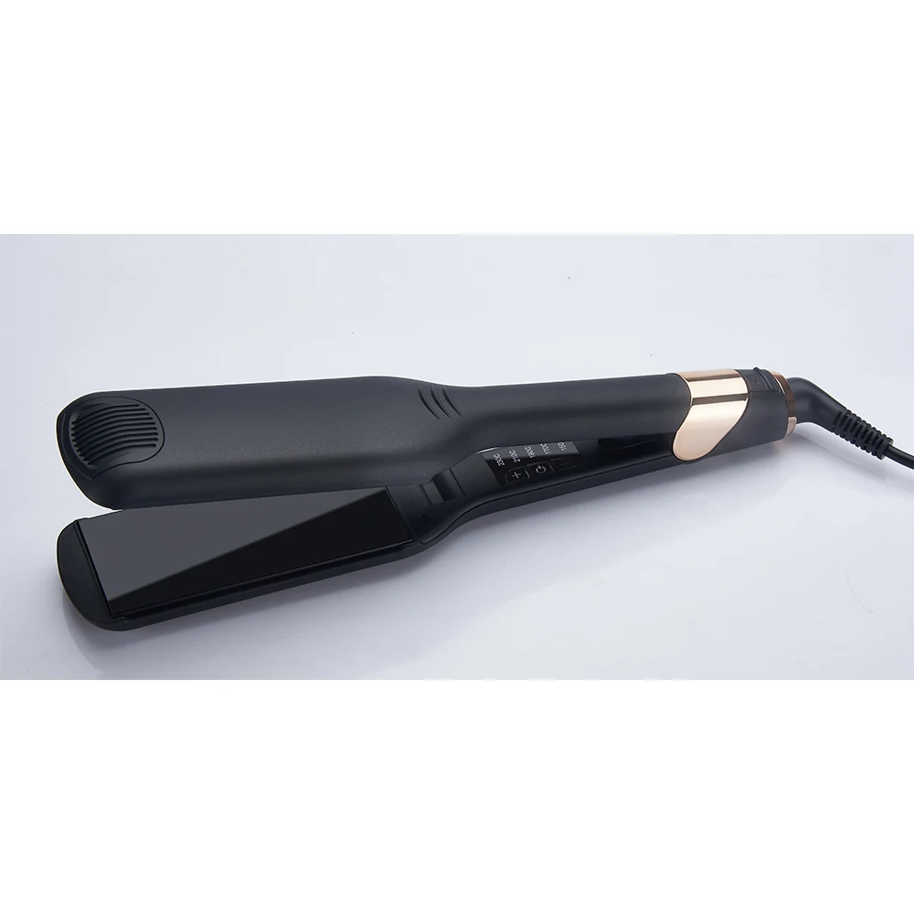 factory price customized 56mm widen flat iron 480 titanium hair straighteners