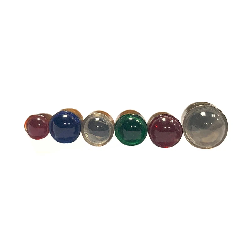 Popular High Brightness 10*13  mm Cat Eye Glass Beads Reflector for Reflective Panels