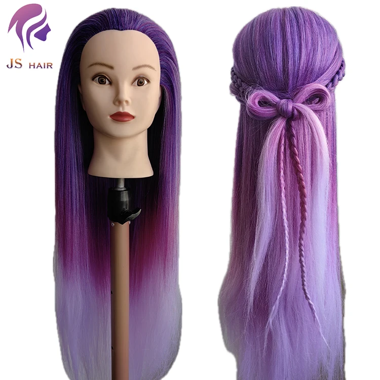 Great Mannequin Head With Hair Dolls Yaki Fiber Hair Mannequins For Sale Hairdressing Dummy Training Head For Hair Braiding