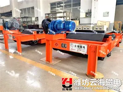 
RCYD Self-Cleaning Permanent Magnetic Separators for iron ore mining processing 