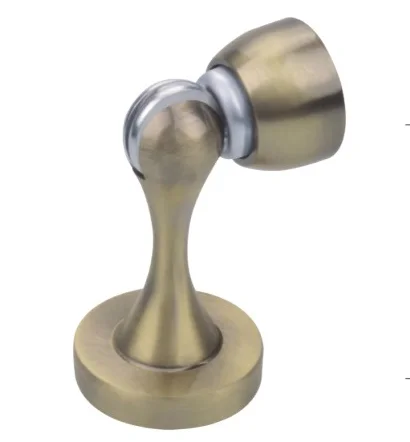 Antique Brass Color Wooden Door Stopper Magnetic Stop