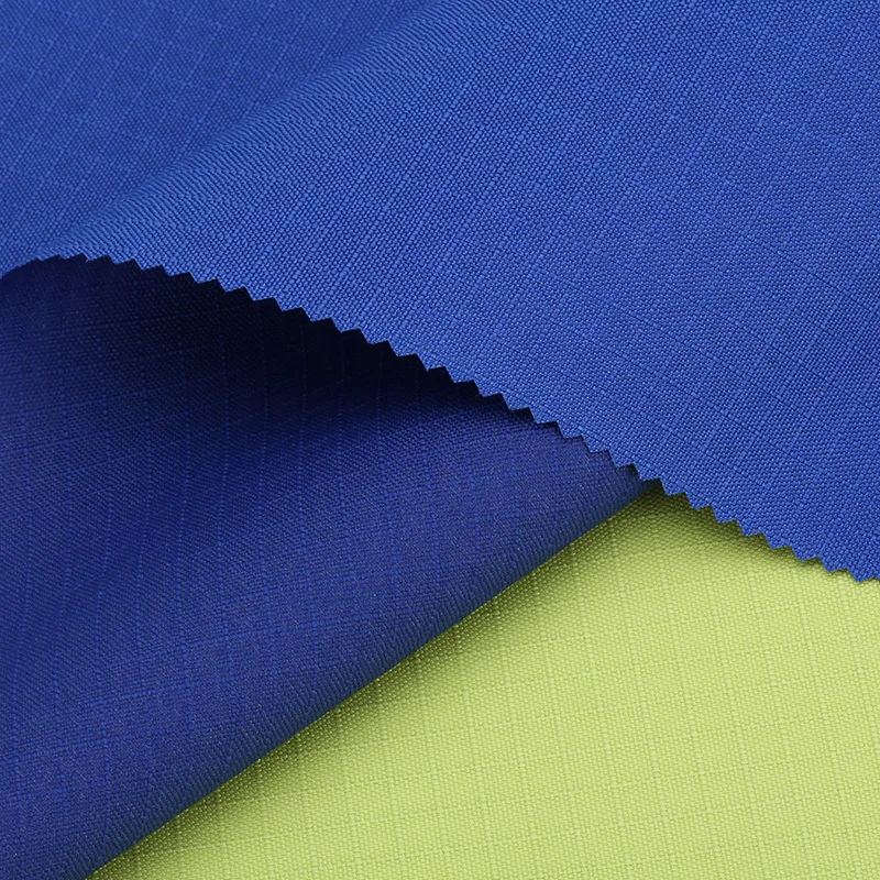 Factory wholesale 600D 0.5 Plaid Oxford Fabric 100% Polyester Plain Dyed for Work Jackets Garments Tents Bags