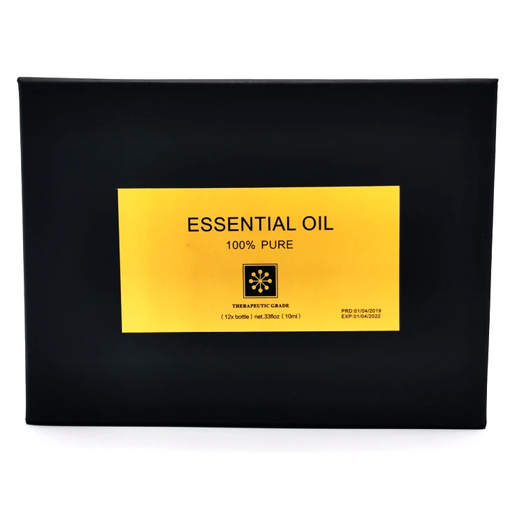 Your Custom Logo Essential Oil Set Oem 12 Pack 100% Pure Natural Diffuser Aromatherapy Essential Oil Gift Set