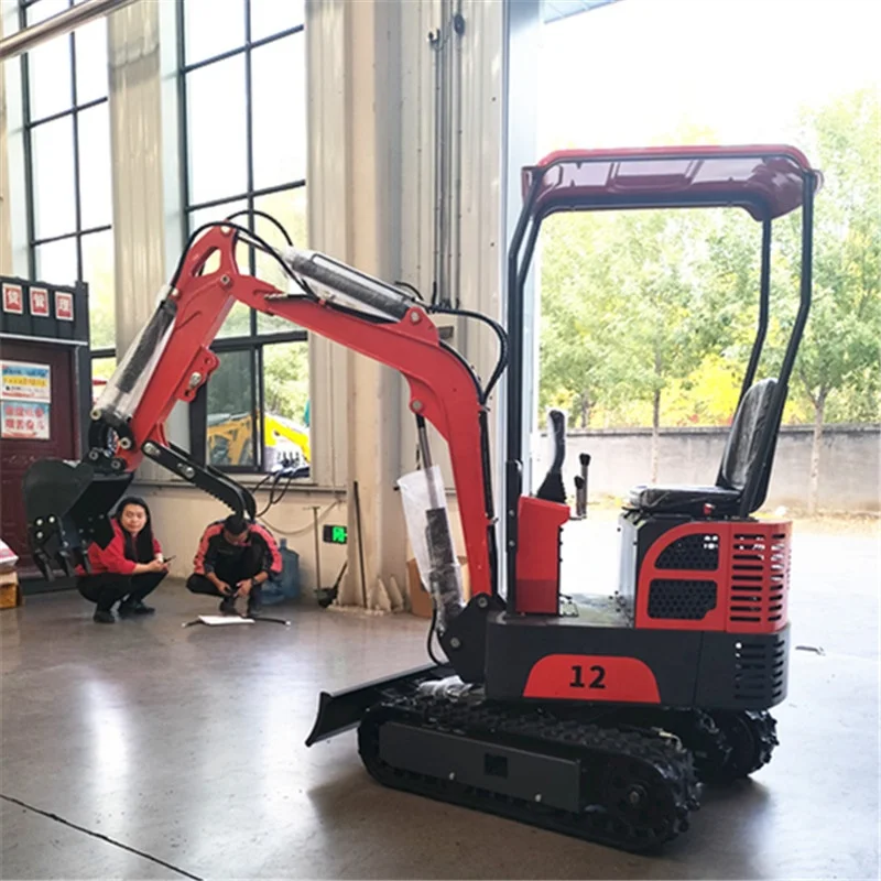 Free shipping!!! EPA/EURO 5 Chinese  mini excavator 0.8ton 1ton 1.2 ton excavator full hydraulic excavator  for sale