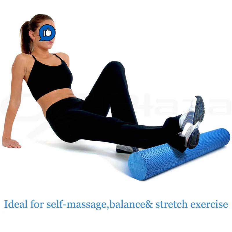 30 cm 90 cm EVA Massage Roller Home Gym Fitness Yoga Soft Round Foam Roller
