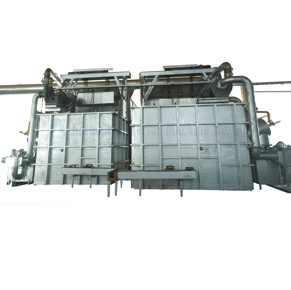 10T - 30T Regenerative Burner Aluminum Melting Furnace for Air Slip Billet Caster