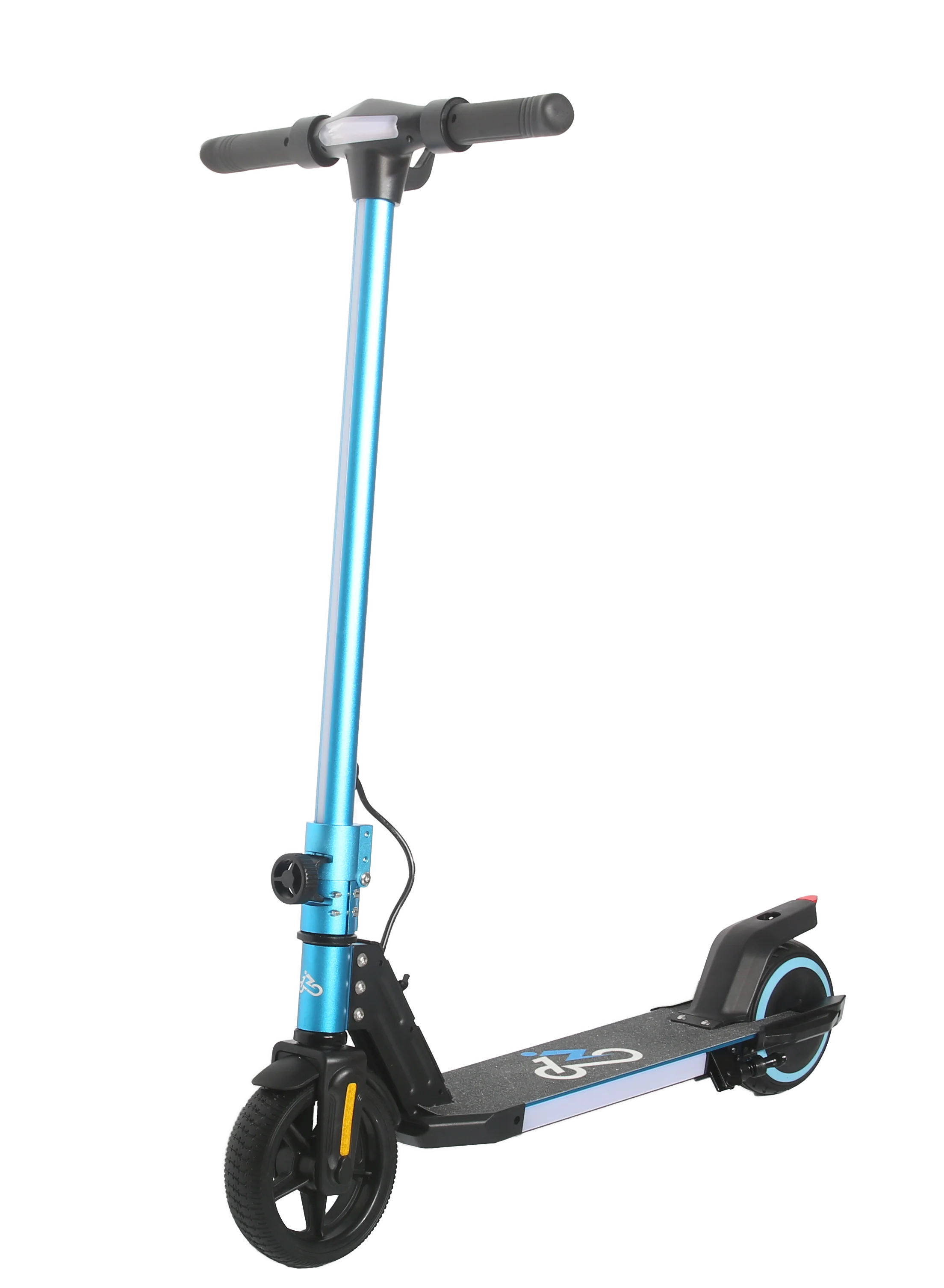 Emoko 6.5 Inch Kick Scooter Kids MAX Speed 16 km Brake Throttle LED Lights Solid Tyre A43 Sensor Electronic Scooter Boys Girls