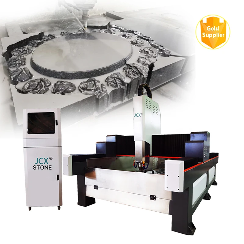 Automatic 1300*2500 Stone CNC Engraving Machine for Headstone & Tombstone