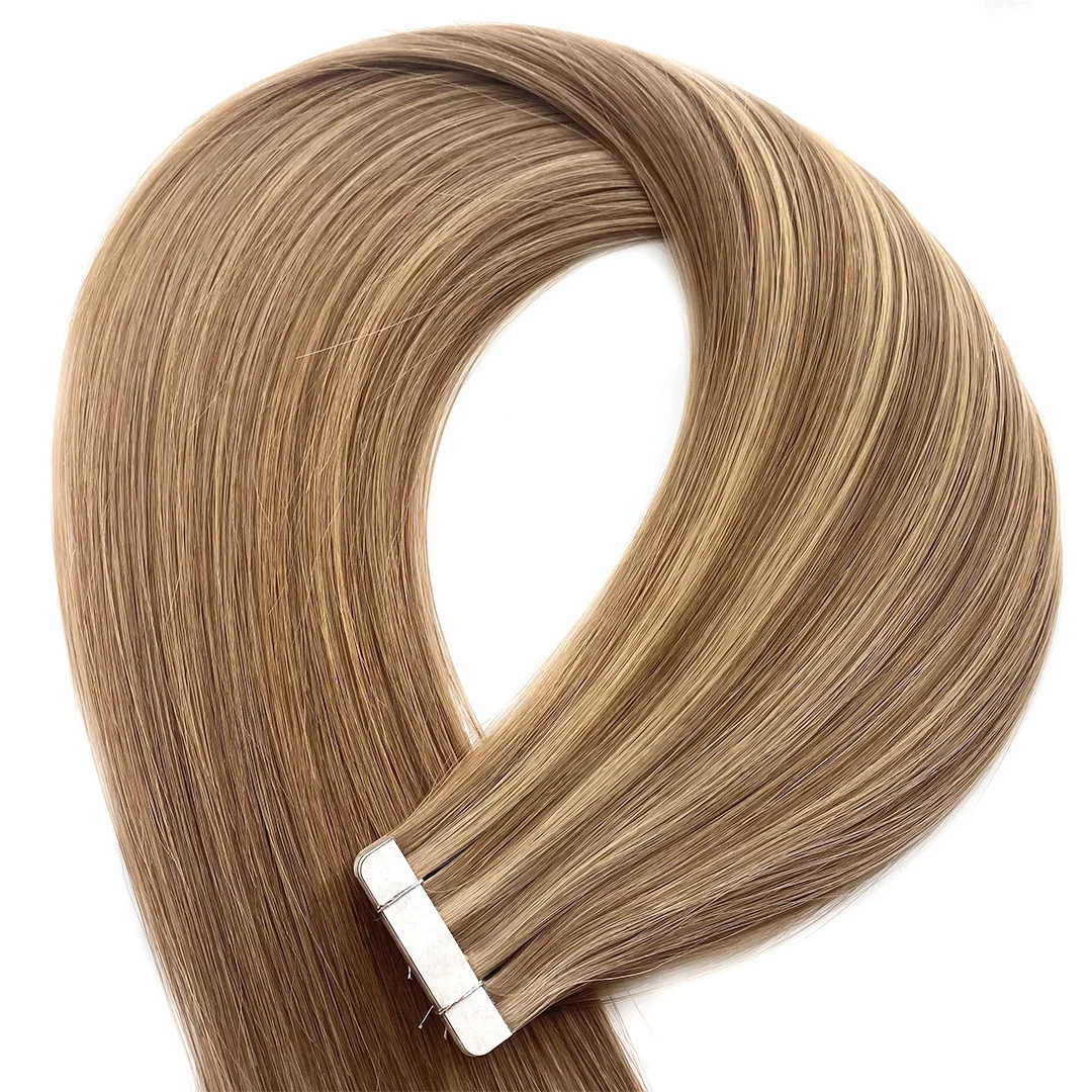 2024 New Double Drawn Injection Seamless Invisible Tape In Cuticle Remy Human Hair Extensions