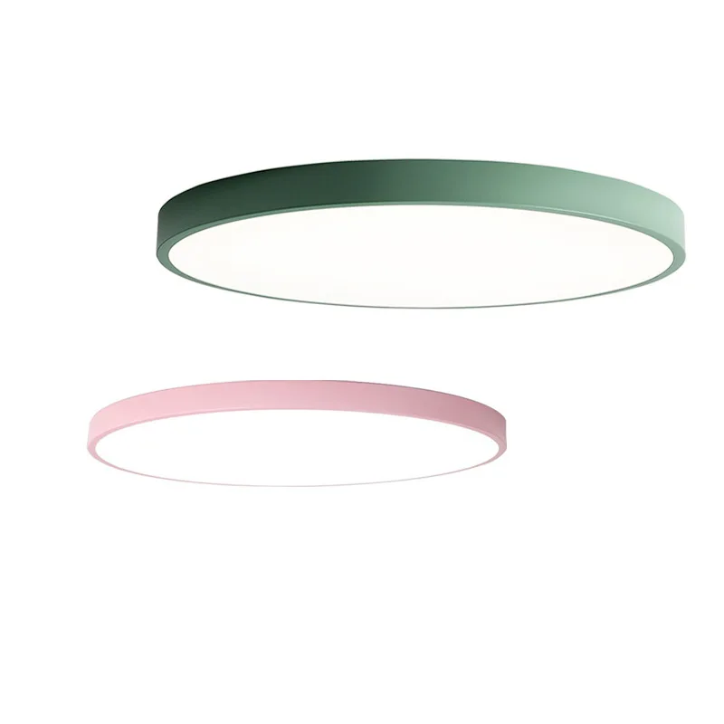 Surface Mount DALI Control Tunable White LED Panel Round Pendant Light 2700K~5700K DALI Dimmable Round Hanging Suspension Light