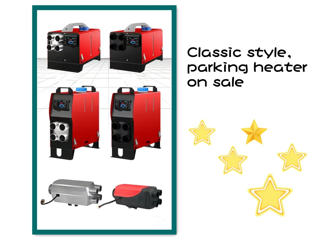 5KW 12V 24V Air Diesel Parking Heater Webasto for Boats Cars Yachts and Caravans